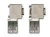 Helmholz PROFIBUS-Stecker 90° EasyConnect für starre Kabel 700-972-0BB50
