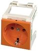 Murrelektronik Schaltschranksteckdose VDE orange 250VAC 16A 4000-72000-0140000
