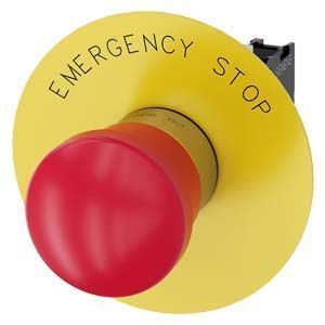 Siemens NOT-Halt-Pilzdrucktaster 3SU1150-1HA20-1CG0