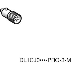 Schneider Electric LED-Lampe rot für DL1CJ0244