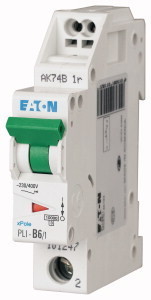 Eaton LS-Schalter 6A 1p 101254 PLI-C6/1