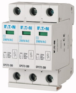 Eaton VAC 3x20kA 167605 SPCT2-385/3