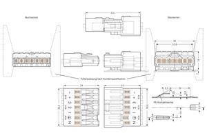 WAGO Buchsenteil N PE 267-501