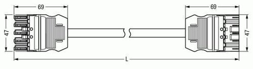 WAGO Verbindungsleitung 771-9395/067-202