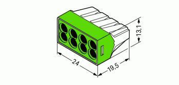 WAGO Verbindungsdosenklemme 773-118