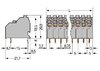 WAGO Doppelstock-LeiterplattenklemmeDrücker15 250-702/000-023